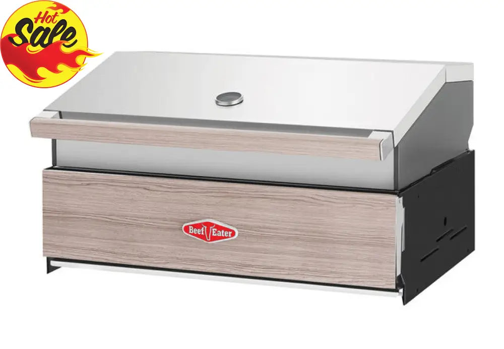Beef Eater BDB1540GA 1500 Series 4-Burner Built-In BBQ Grill - Outdoor Gas Grill for Backyard, Patio, and Poolside Cooking