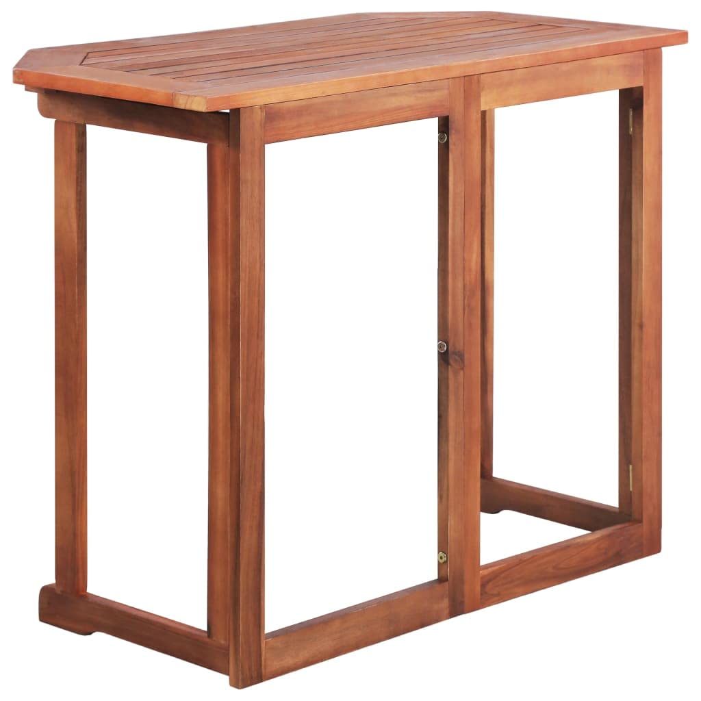 Solid Acacia Wood Bistro Table 35.4