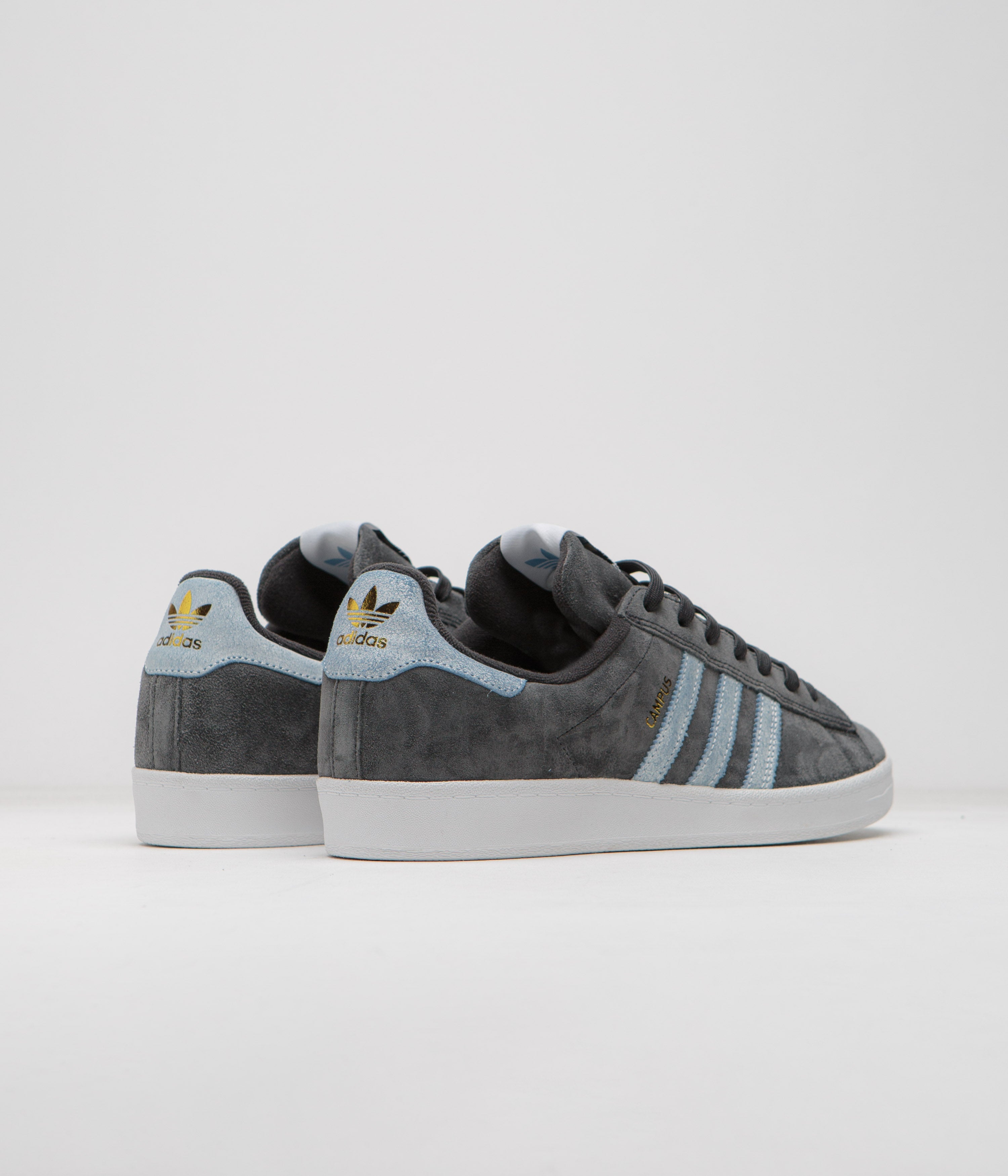 Adidas x Henry Jones Campus ADV Shoes - Carbon, Cloud White & Light Blue Sneakers for Men | Stylish & Comfortable Casual Shoes for Walking, Running & Everyday Wear