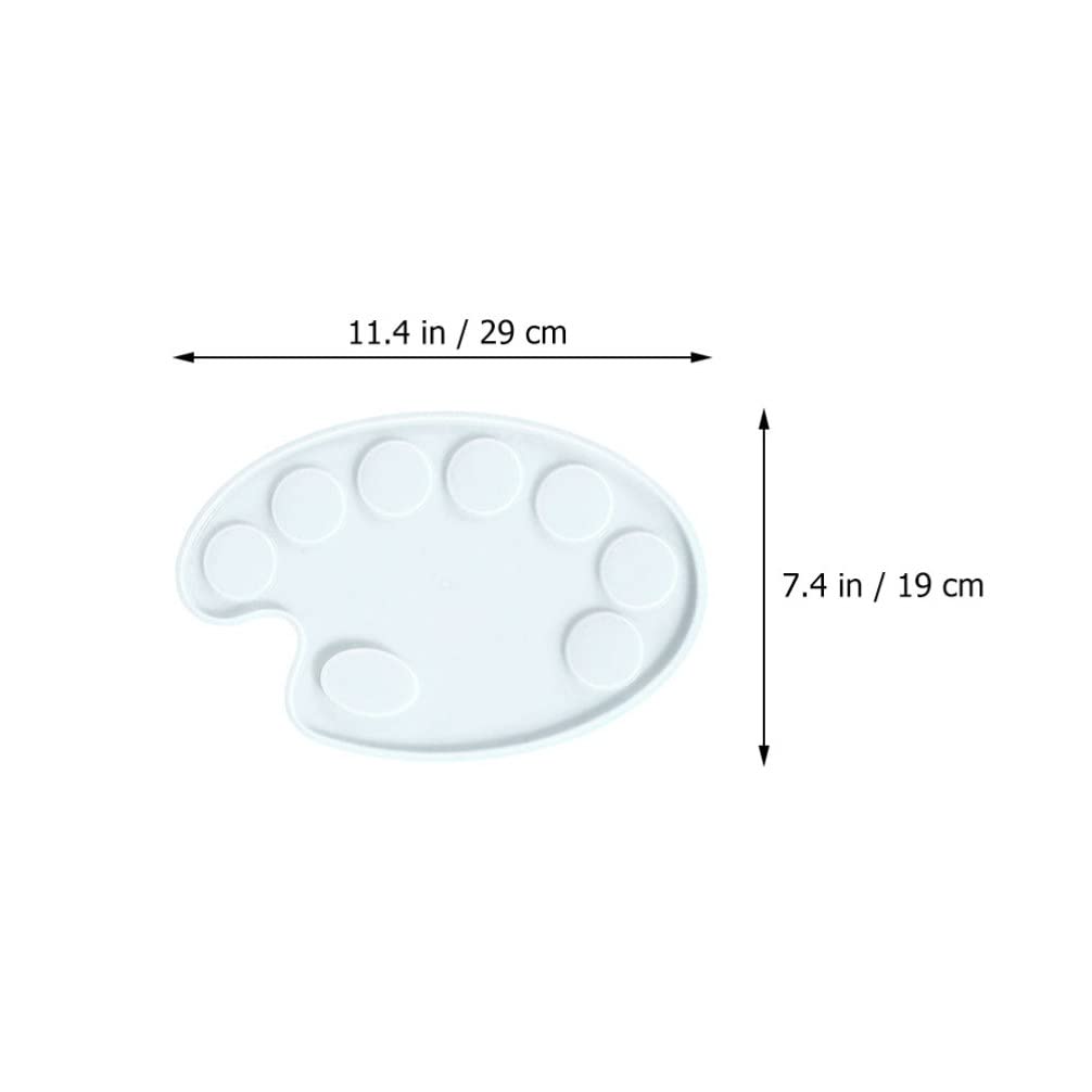 3pcs Silicone Palette Molds for DIY Crafts - Painting, Pigment & Drawing Tools - Perfect for Artists, Calligraphy & Acrylic Paint Mixing