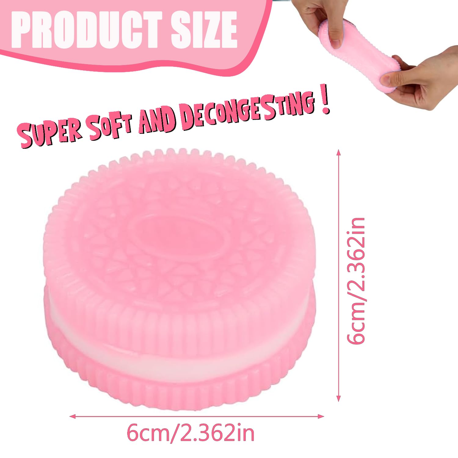 Handmade Silicone Stress Relief Toys - Super Soft Anxiety & Relaxation Squeeze Toys for Adults & Kids - Perfect Desk Accessory for Office, Home & School (Black, 1pc) - Reduce Stress & Improve Focus