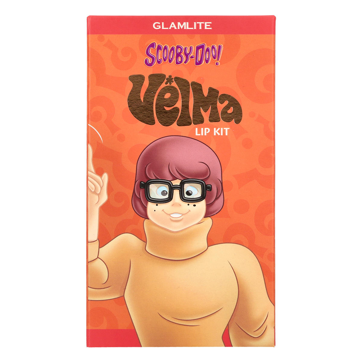 Glamlite Scooby Doo Velma Lip Kit - Matte Liquid Lipstick & Lip Liner Set | Perfect for Cosplay, Halloween, and Vintage Cartoon Makeup Looks
