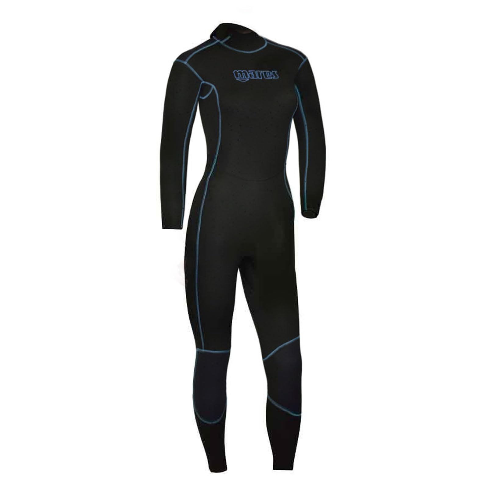MARES Women's M-Flex 2.5mm Neoprene Full Wetsuit for Scuba Diving & Snorkeling in Temperate Waters - Comfortable One-Piece Design for Warm Water Adventures