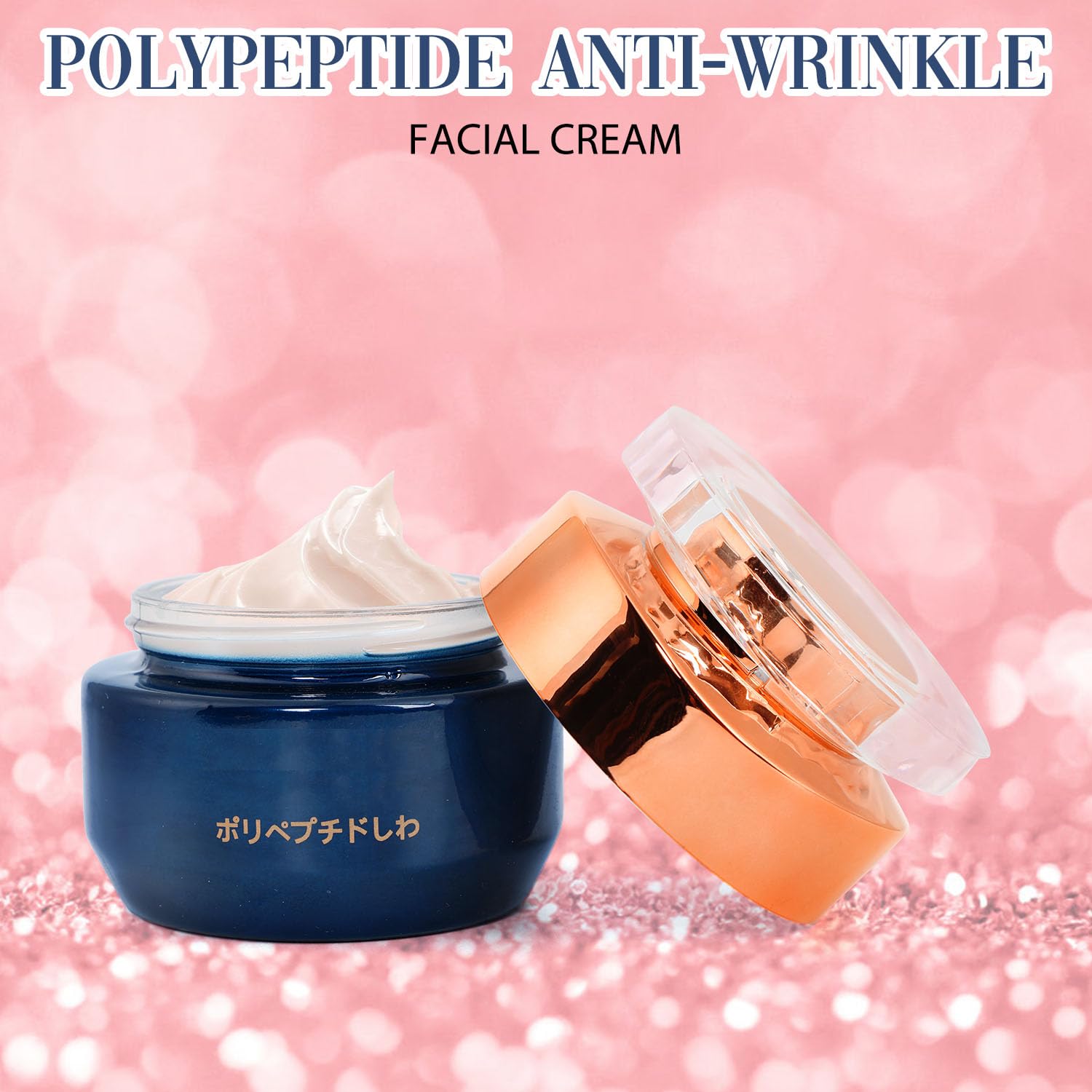 Best Japanese Anti-Aging Wrinkle Removal Cream - Polypeptide Moisturizer for Face & Skin Care | Reduce Fine Lines & Wrinkles | Perfect for Daily Skincare Routine & Nighttime Treatment