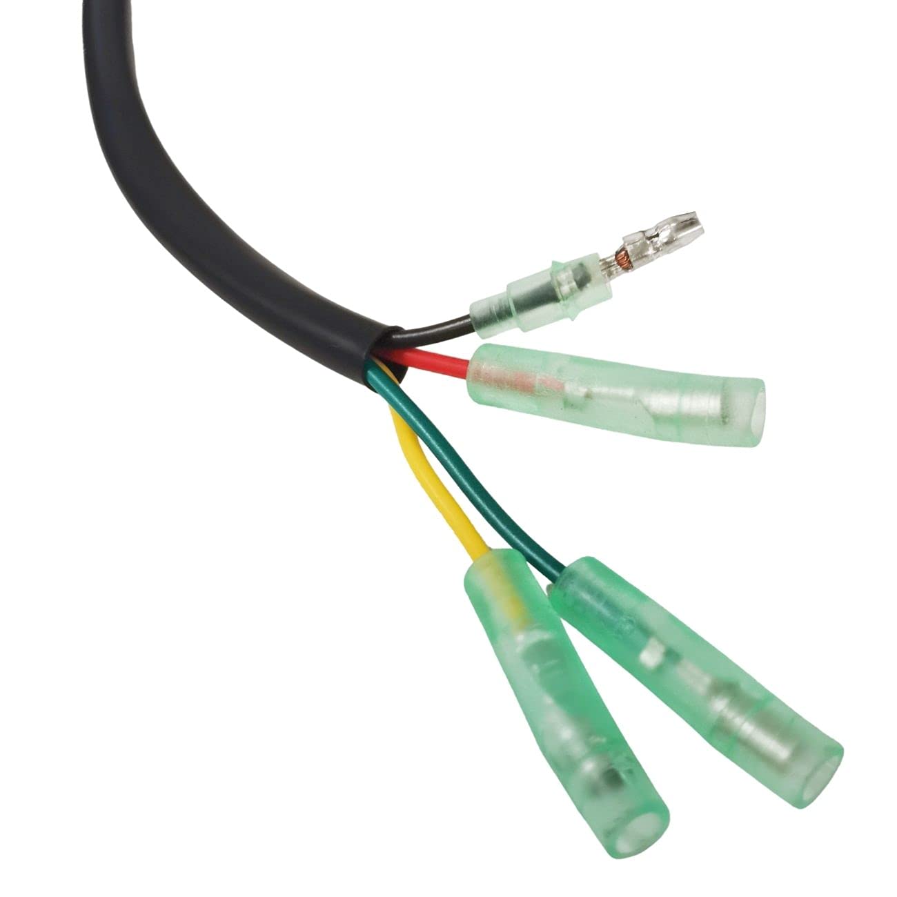 Yamaha Outboard Remote Control Box 703-48205 - Side Mount with 10 Pin Wire Harness (5M Length) - Power Trim & Tiller Switch - Perfect for Marine Boating & Fishing Accessories