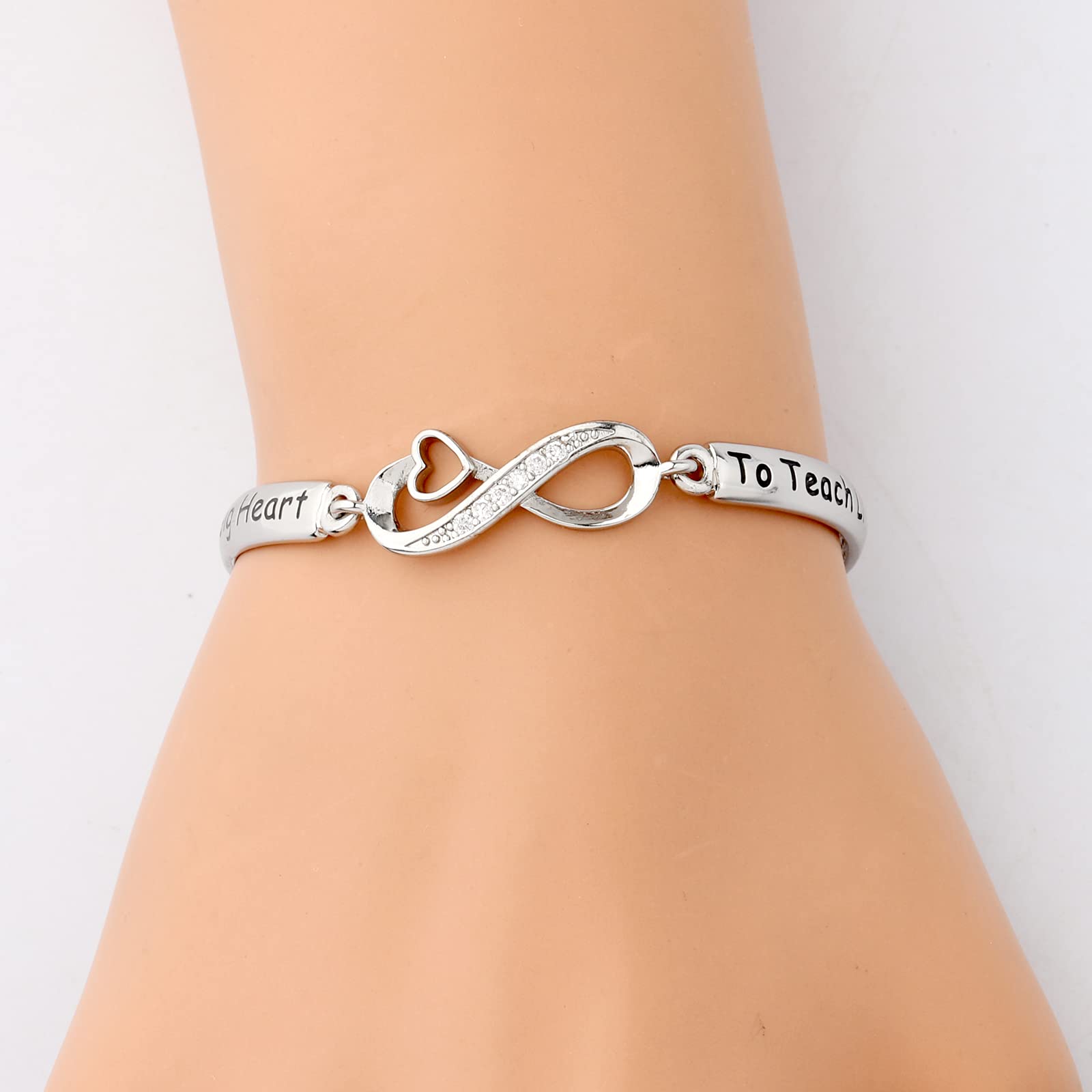 CENWA Dance Teacher Bracelet - Inspirational Gift for Dance Instructors with 