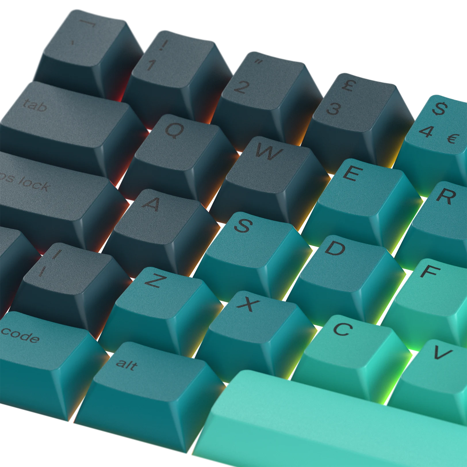 Rainforest Themed Custom Keycaps for Mechanical Keyboards - Durable PBT Material, Cherry MX Compatible - Perfect for Gaming, Typing & Office Work