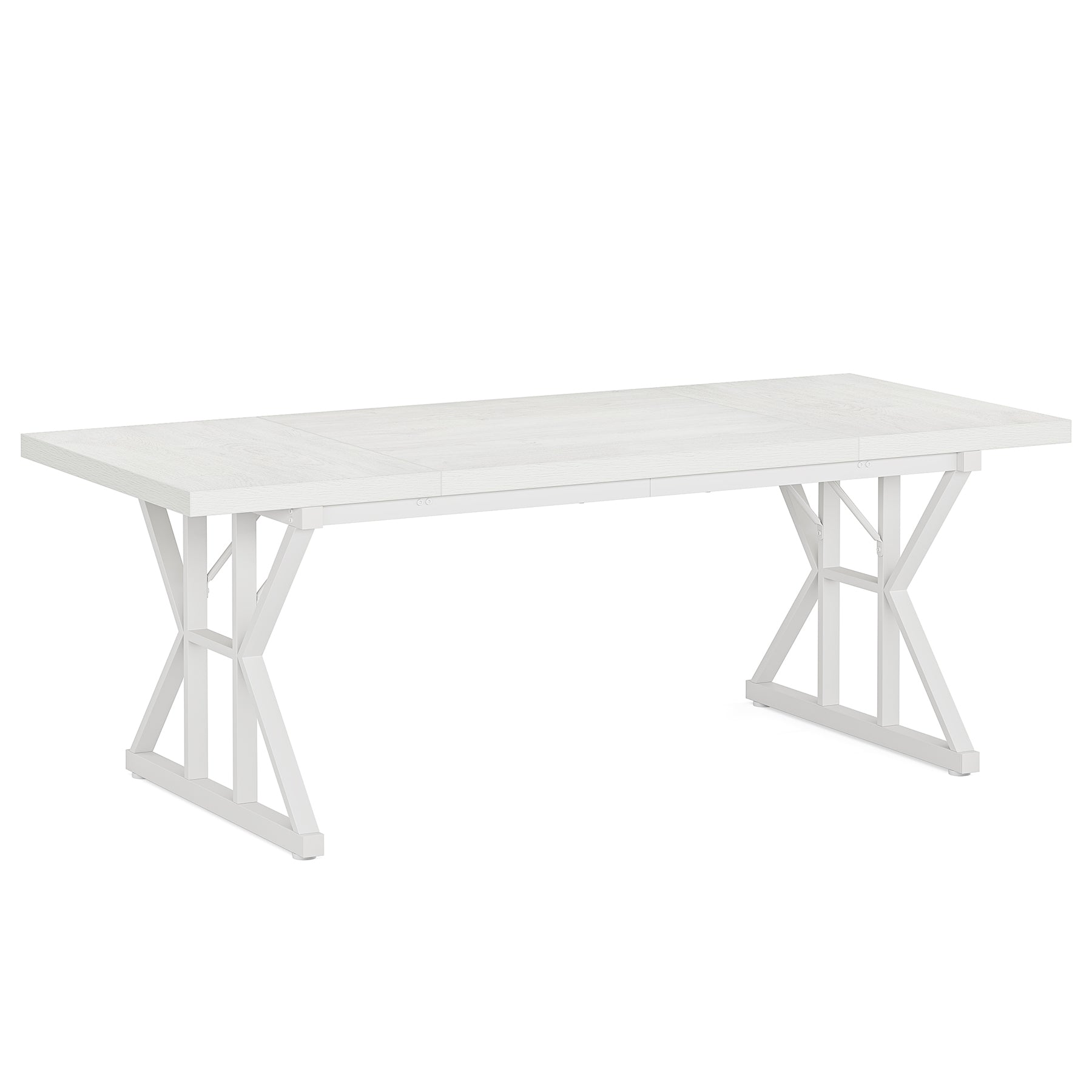 Solid Wood Farmhouse Dining Table - 70.8