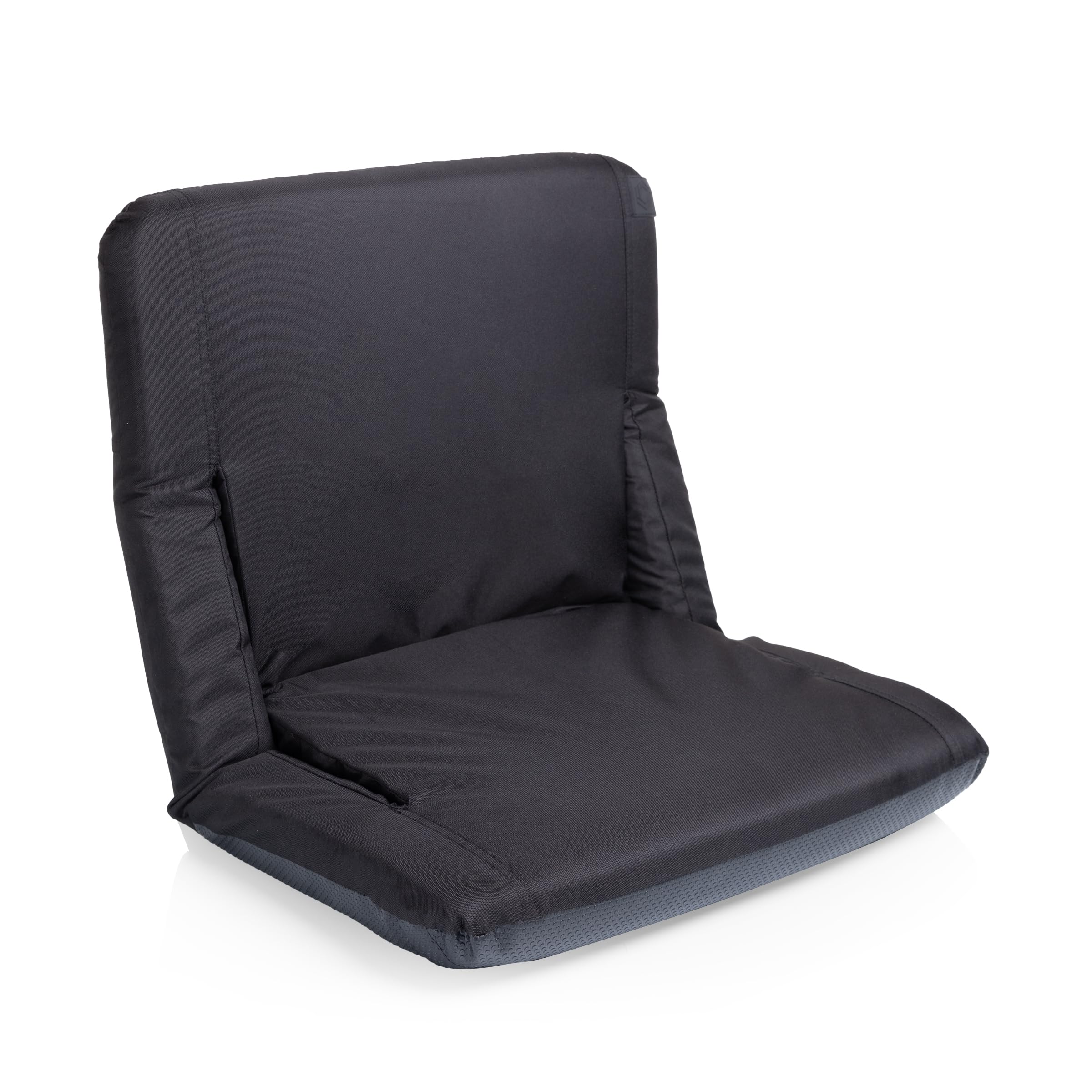 PICNIC TIME NCAA Ventura Reclining Stadium Chair - Portable Back Support Bleacher Seat for Football Games, Beach, Camping & Outdoor Events - Comfortable Floor Chair with Adjustable Recline