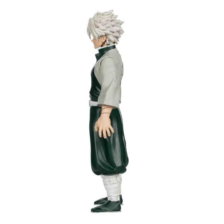 Demon Slayer: Kimetsu no Yaiba Sanemi Shinazugawa Action Figure - 5-Inch Collectible Anime Toy for Fans | Perfect for Display, Gifts, and Anime Collections
