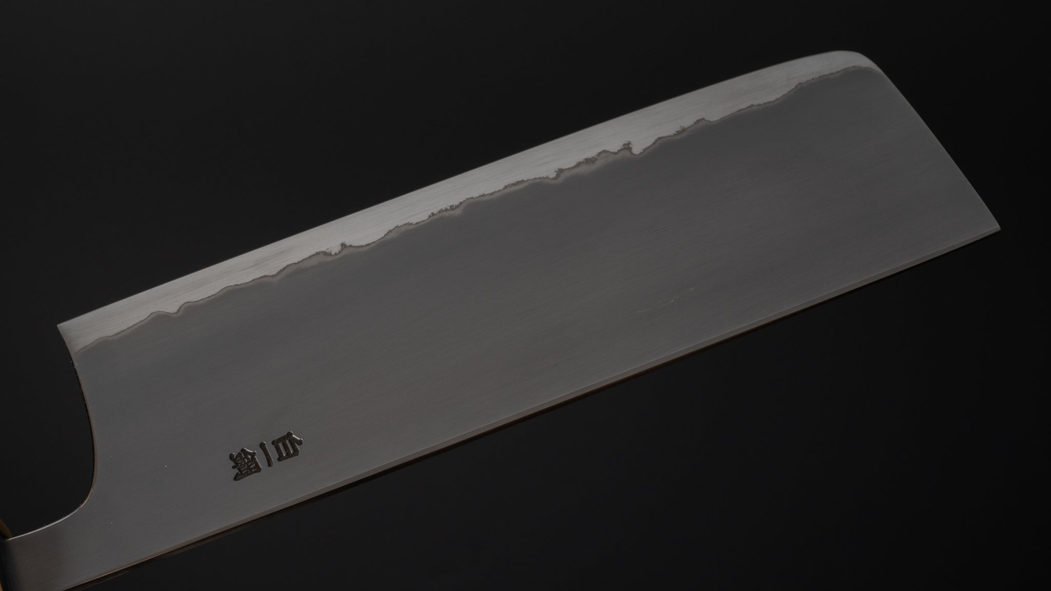 Hitohira Togashi White #1 Stainless Clad Kasumi Nakiri Knife 180mm - Japanese Chef Knife with Ebony Handle for Precision Vegetable Chopping & Slicing | Perfect for Home Cooks & Professional Chefs