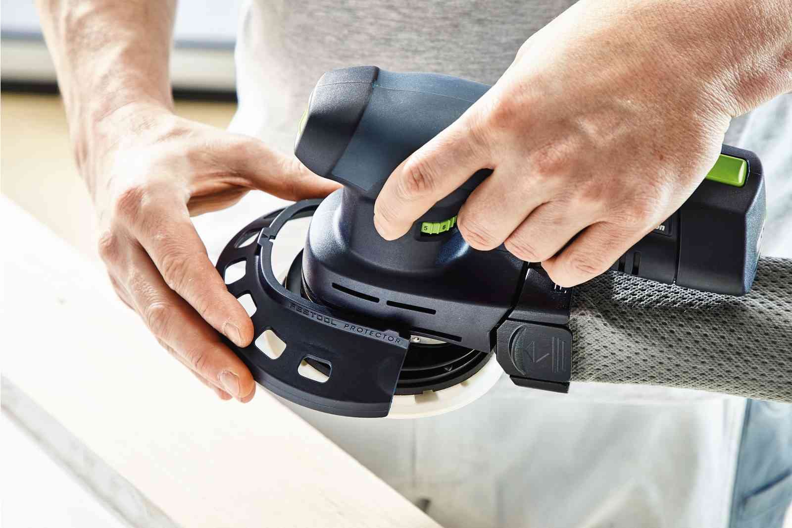 Festool 576822 5-Inch Cordless Random Orbit Sander ETSC 125-Basic - Professional Woodworking Tool for Sanding & Finishing | Perfect for DIY Projects, Furniture Refinishing & Smoothing Wood Surfaces
