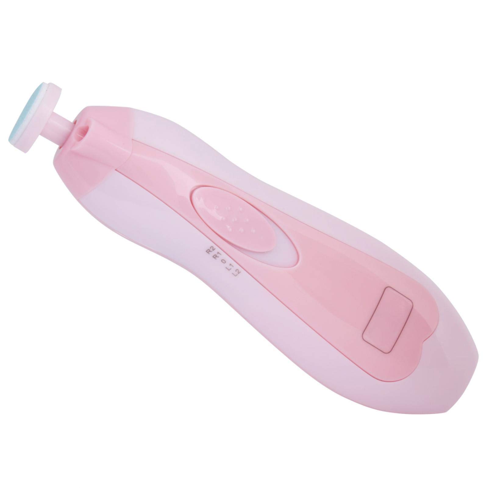 Safe Baby Electric Nail Clipper & 6-in-1 Nail Care Kit - Gentle Electric Nail Trimmer & File Set for Newborns, Infants & Toddlers (Pink) - Perfect for Stress-Free Nail Trimming at Home or On-the-Go