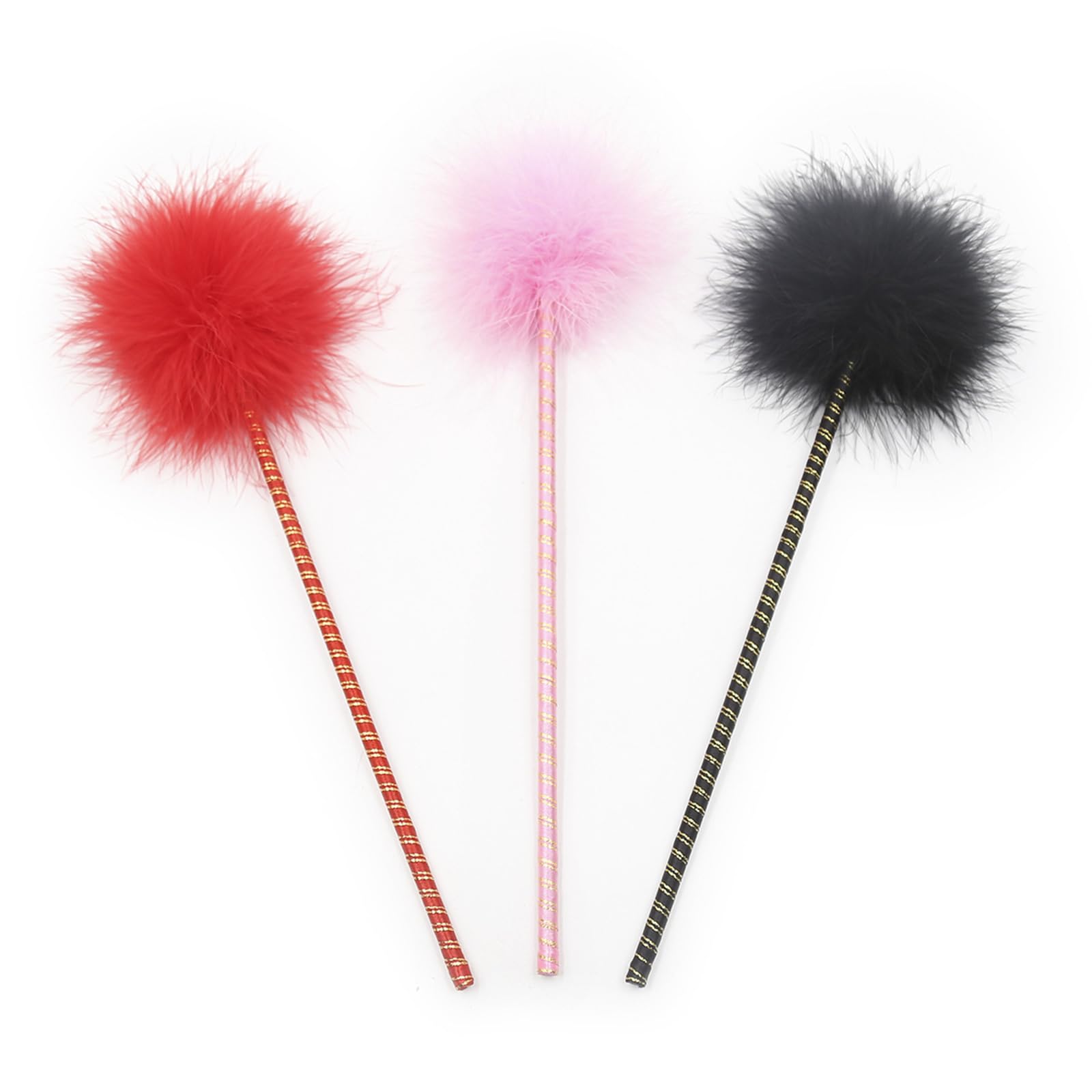 Sensual Feather Tickler for Couples - French Maid Style Flirting & Tickling Adult Toy - Perfect for Romantic Play & Intimate Bonding