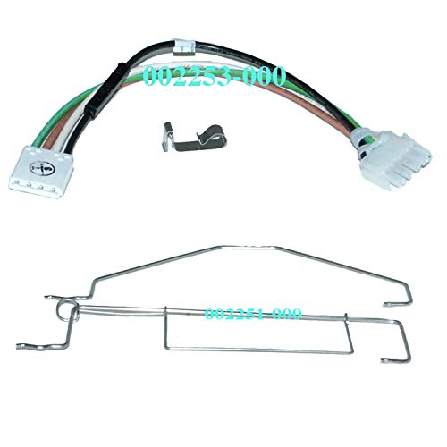 Viking 002253-000 Ice Maker Wire Harness & 002251-000 Bail Arm Assembly Kit - Replacement Parts for Viking Refrigerator Ice Makers - Perfect for DIY Repair and Maintenance