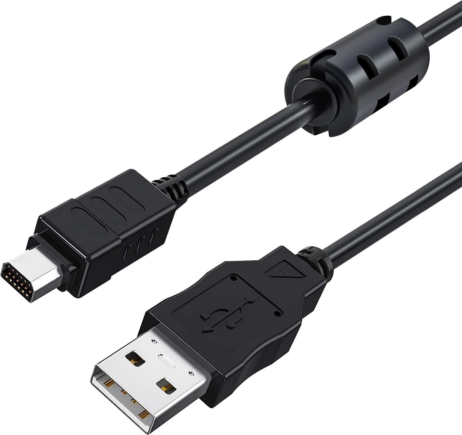 Replacement USB Camera Data Cable for Olympus Tough TG-830 TG-630 TG-870 TG-860 TG-2, C-170 C-180 C-480 C-500, Stylus 5010 - Compatible with CB-USB5/USB6/USB8 - Charging & Sync Cord for Digital Cameras - Perfect for Travel Photography & Backup