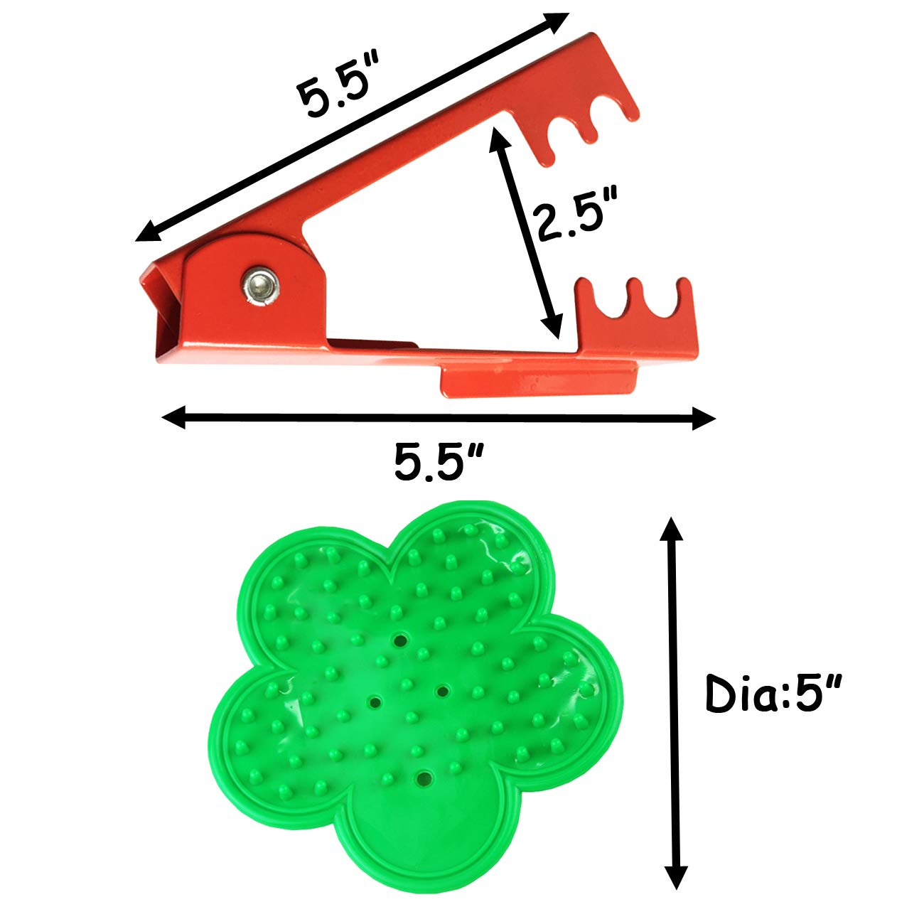 TIHOOD 3PCS Professional Rose Leaf Thorn Stripper Kit - Garden Thorn Remover Tool Set for Roses with Protective Gloves (2 Rose Strippers + 1 Glove) - Perfect for Flower Arranging, Gardening & Floral Decorations
