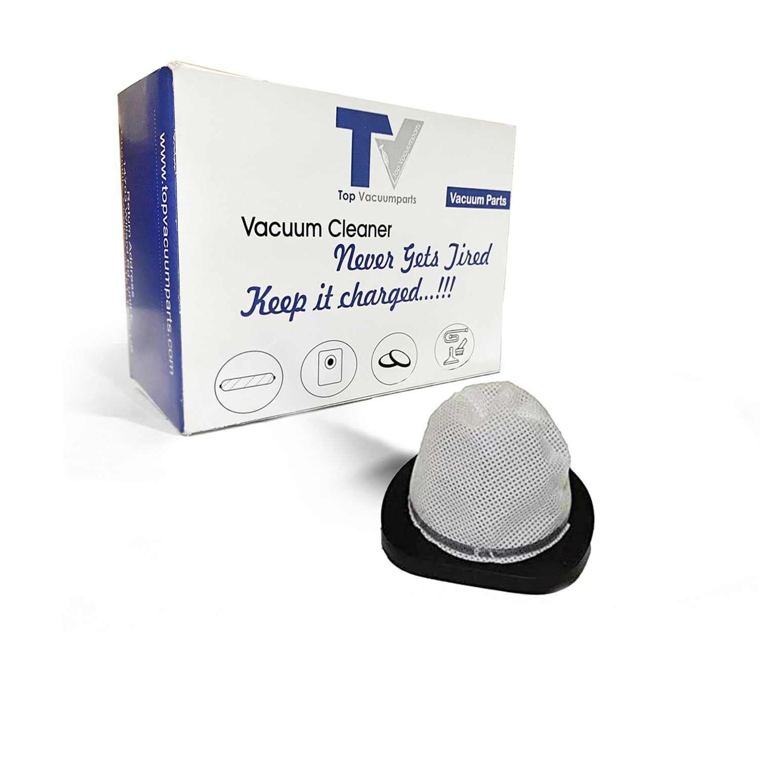 Bissell 38B1 Vacuum Filter Replacement - 3-in-1 Stick Vac Part 2037423 for Home Cleaning