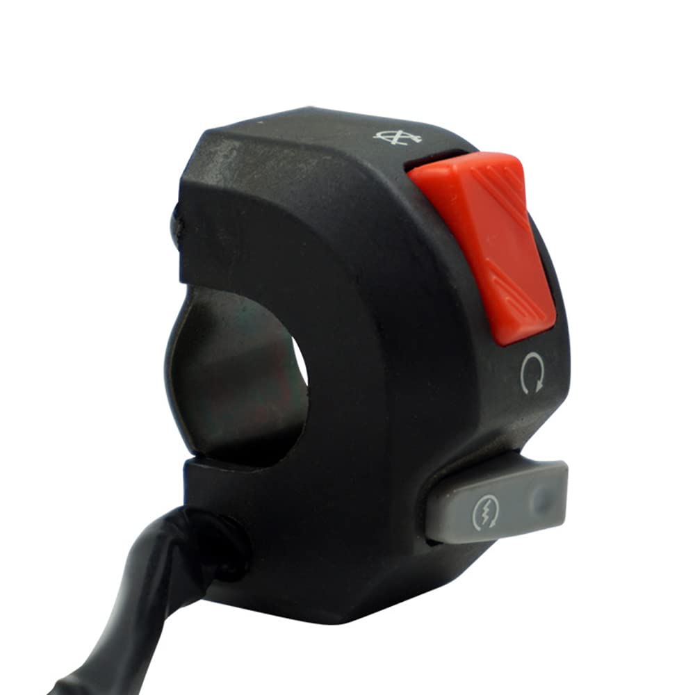 Acxico 1Pcs Motorcycle Handlebar Switch - Start Kill Switch 7/8
