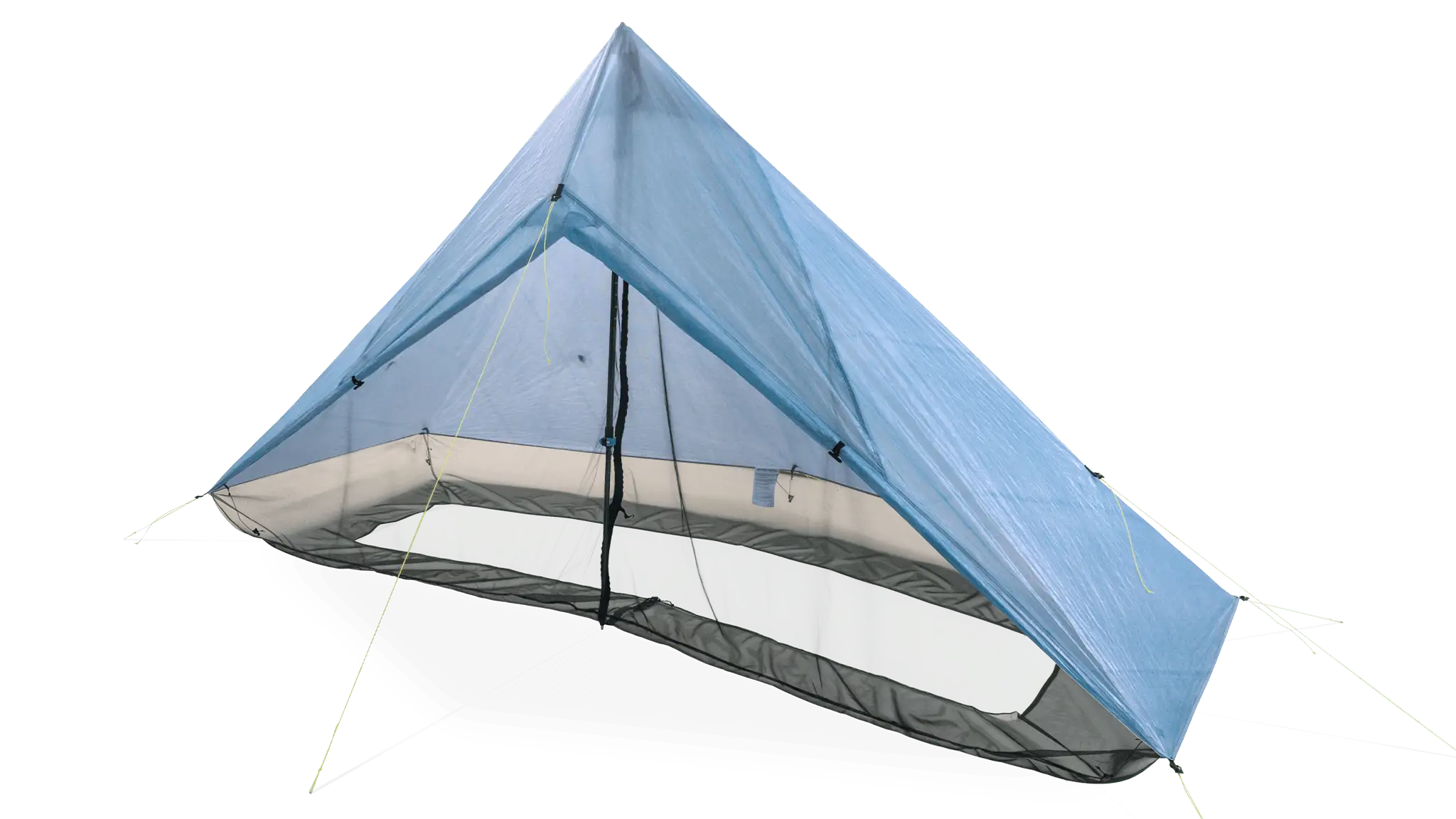 Affordable Lightweight Hexamid Tent - Blue | Perfect for Backpacking & Camping Adventures