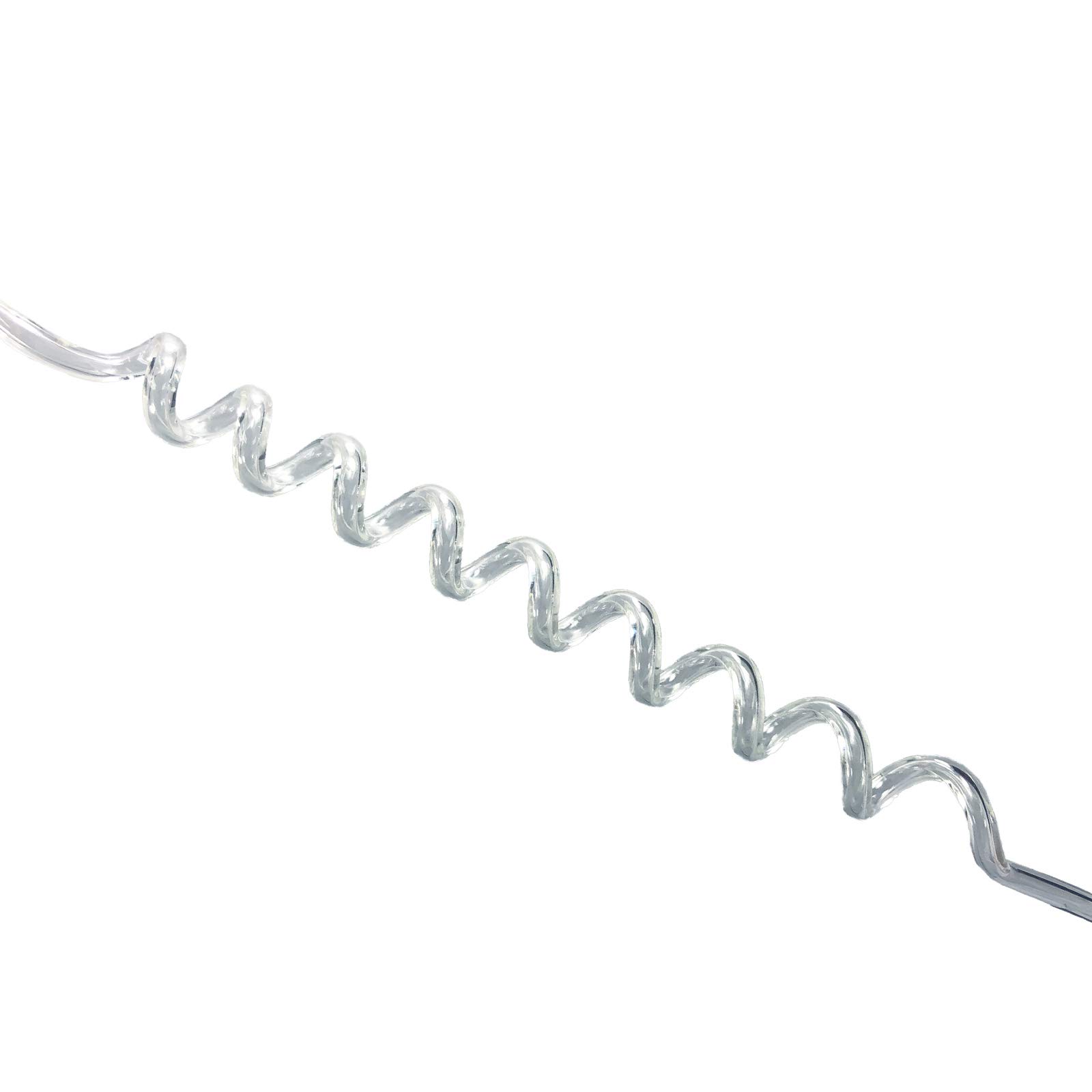 ProMaxPower (10-Pack) Replacement Soft Acoustic Clear Coil Tube for Two-Way Radio Earpieces - Compatible with Motorola, Baofeng, Retevis & Kenwood - Ideal for Security, Construction & Outdoor Communication