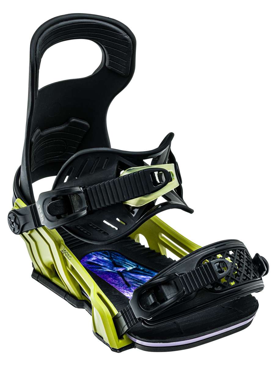Bent Metal Logic Snowboard Bindings 2022-2023 | High-Performance Snowboard Bindings for All-Mountain & Freestyle Riding | Perfect for Powder, Park & Backcountry Adventures