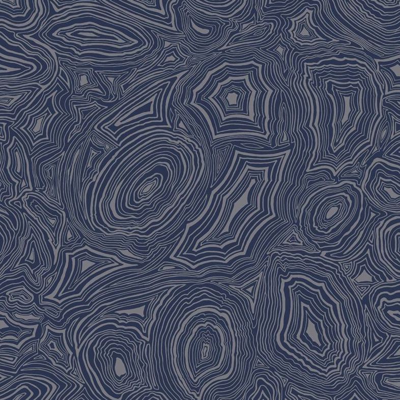 Cole & Son Malachite Blue Wallpaper - Premium Peel & Stick Wallpaper for Living Room, Bedroom, or Office Decor - 114/17034 Design