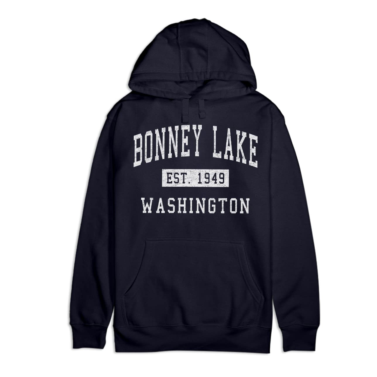 Premium Cotton Hoodie - Hometown Apparel Bonney Lake Washington Classic Established | Cozy & Stylish for Casual Wear, Outdoor Activities & Everyday Comfort