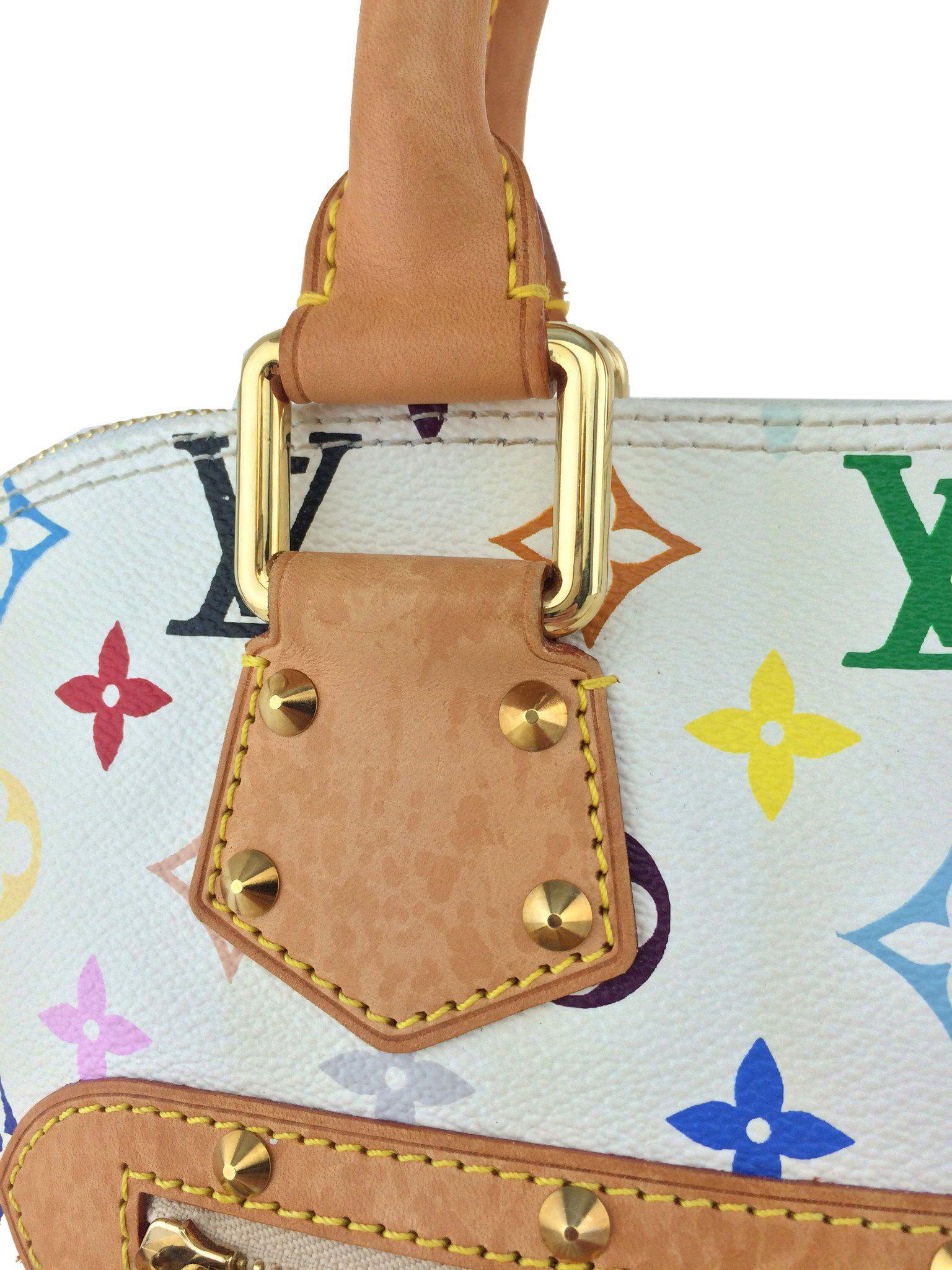 Authentic Louis Vuitton Multicolore Monogram Alma Handbag - Stylish Designer Shoulder Bag for Women | Perfect for Work, Travel & Evening Events