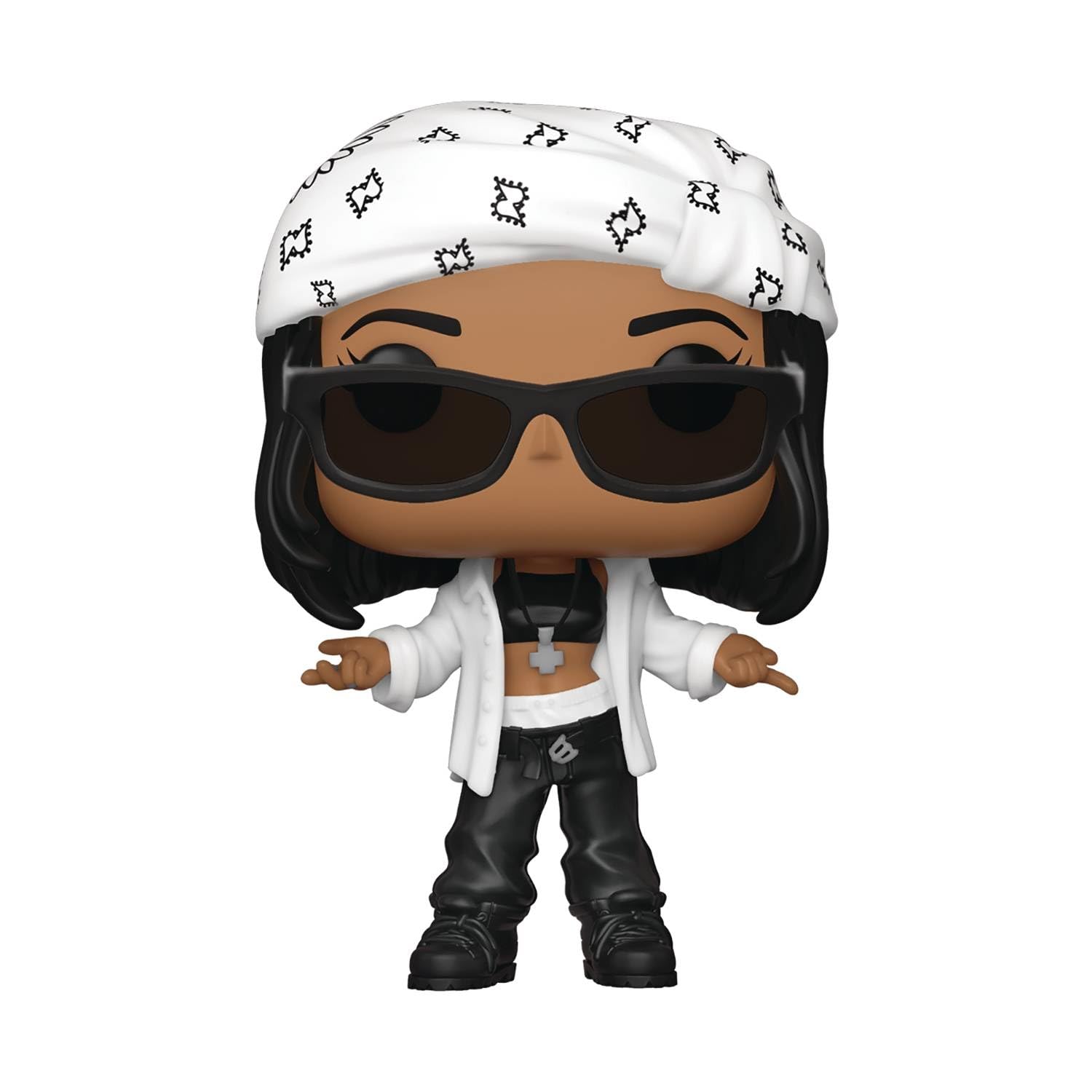 Funko Pop! Rocks: Aaliyah Vinyl Figure - Collectible Music Icon Pop! for Fans & Collectors - Perfect for Display, Gifts, and Music Memorabilia Collections