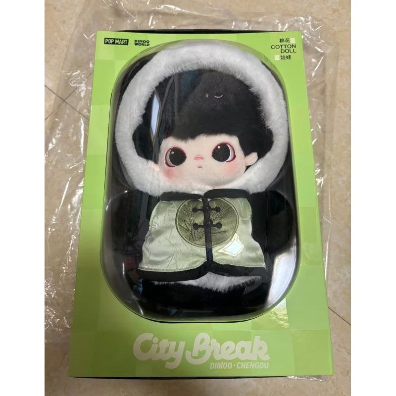 DIMOO Chengdu Series City Break Cotton Plush Doll - Cute Collectible Stuffed Animal for Home Decor, Gift, and Travel Companion