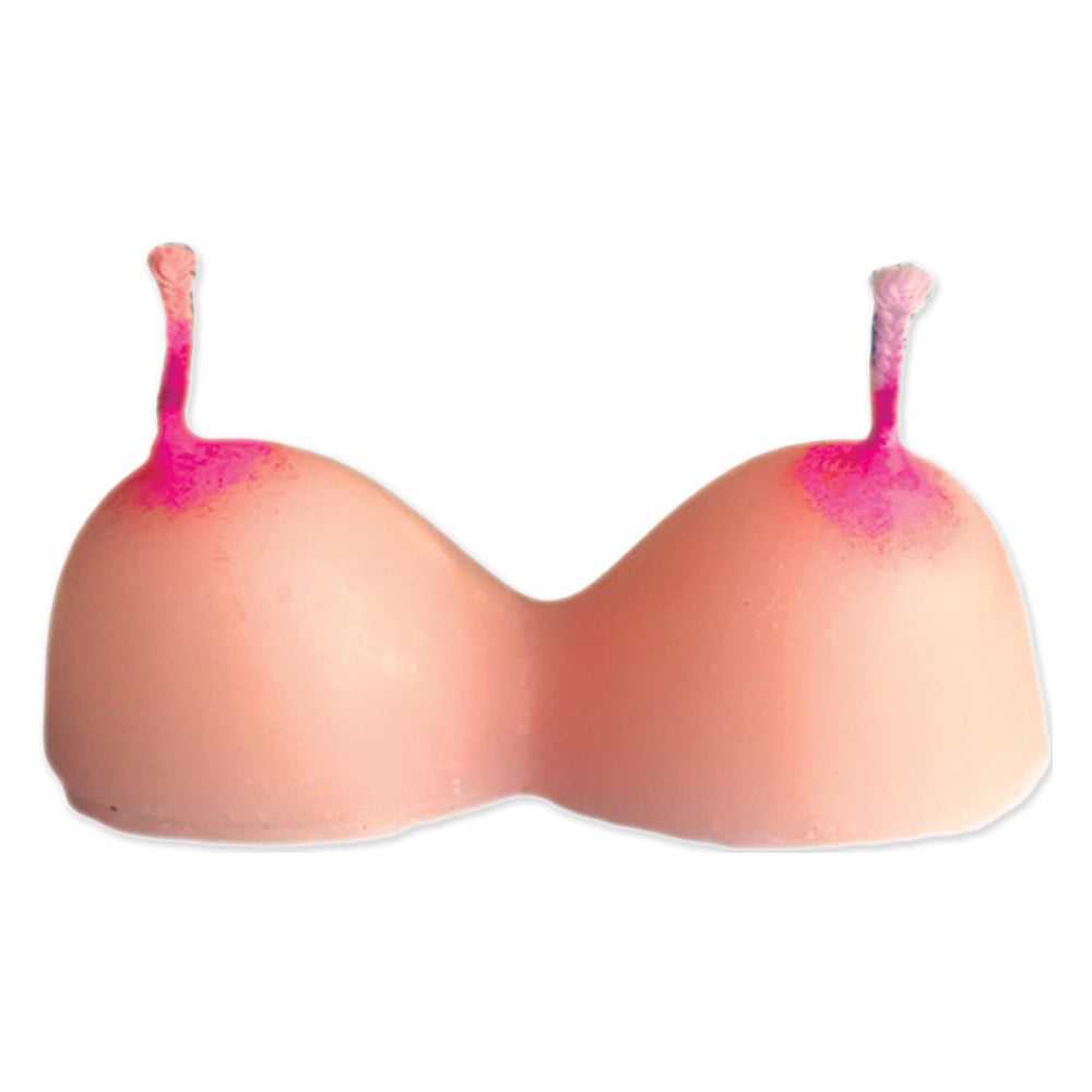 Boobie Party Candles 3 Pack - Fun & Unique Breast-Shaped Birthday Candles for Bachelorette Parties, Girls Night Out & Bridal Showers - Perfect for Women's Humor Gifts & Adult Celebrations