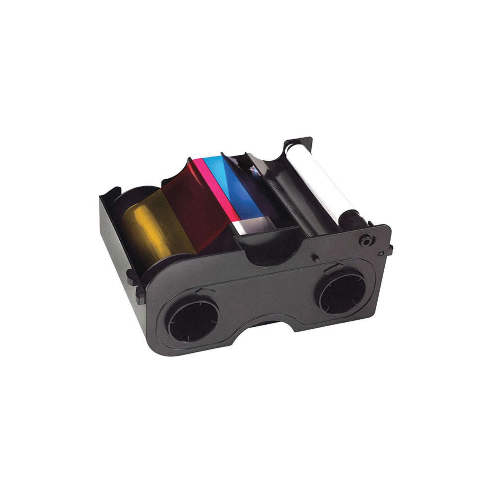 High-Quality YMCKO Printer Ribbon - 250 Cards per Roll | Perfect for ID Card Printing & Badge Making