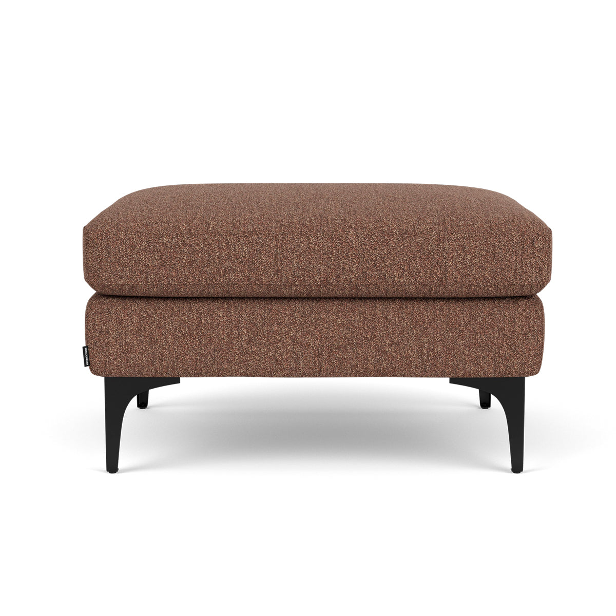 Astha Boucle Ottoman Stool - Round Tufted Pouf with Removable Cover, Modern Footrest for Living Room, Bedroom & Nursery - Soft and Stylish Home Decor Accent