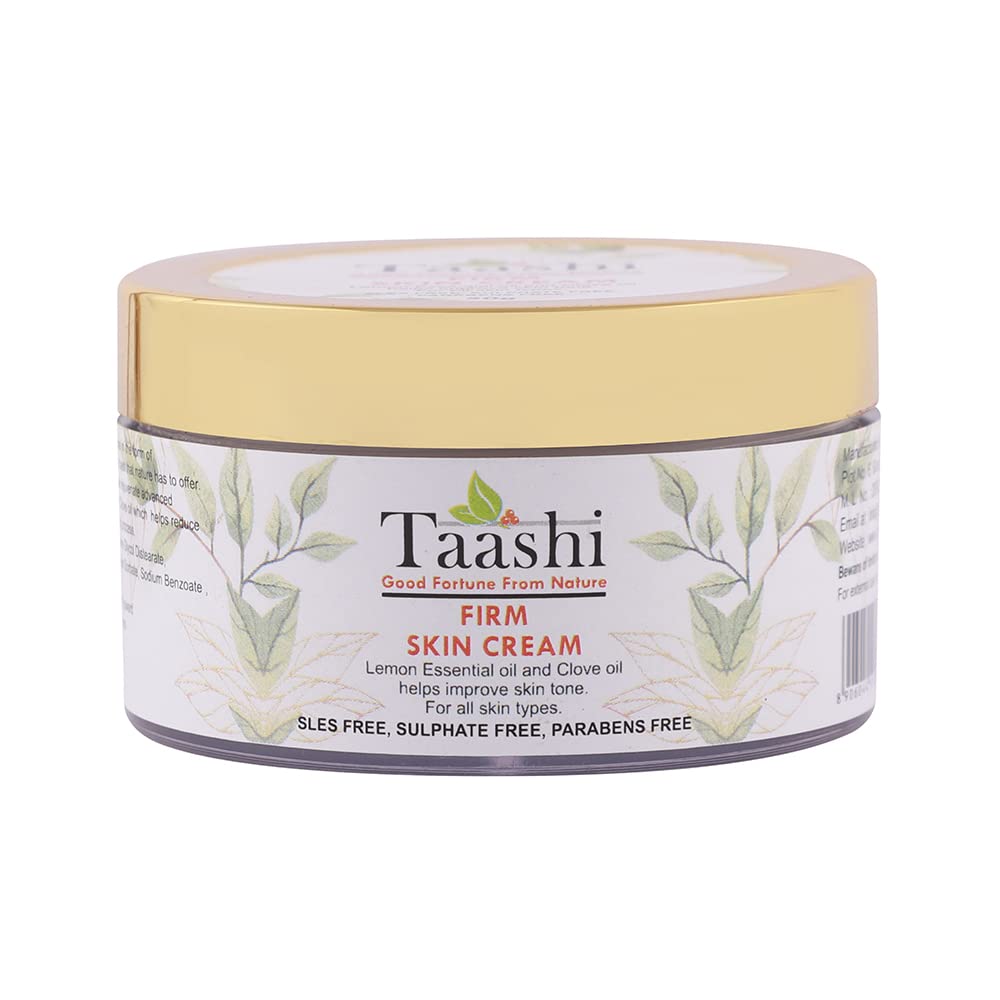 Taashi Firm Skin Cream (50g) - Anti-Aging Moisturizer for Glowing & Smooth Skin | Day & Night Face Cream for Women & Men | Hydrating & Tightening Formula for Face, Neck & Décolleté