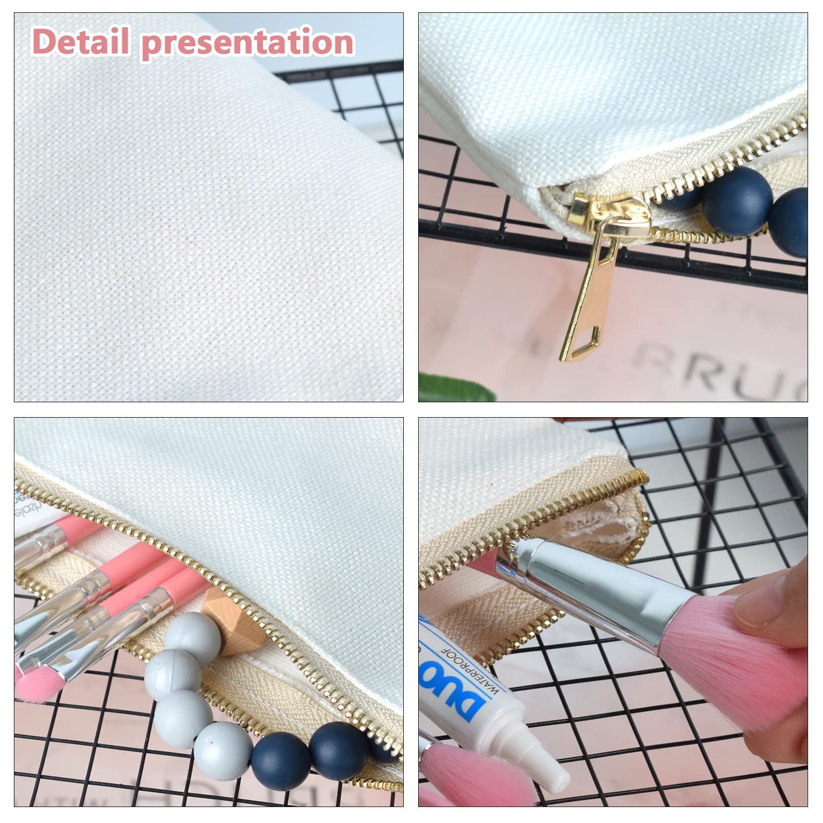 **Floral Cosmetic Bag for Women - Inspirational Birthday & Graduation Gift for Daughter, Daughter-in-Law - Perfect Makeup Pouch for Travel, Work & Daily Use**