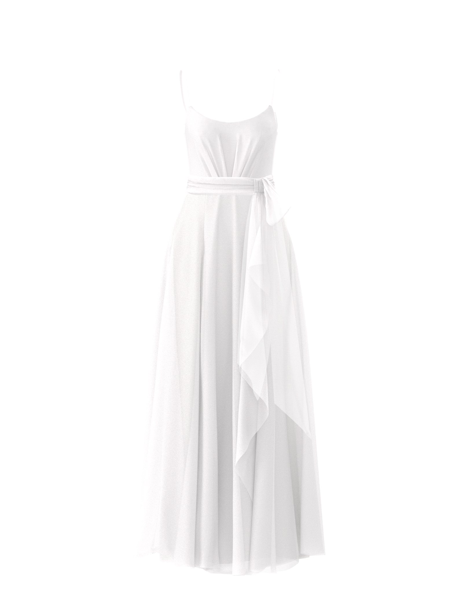 Campbell White Bodice with Jaycie Skirt and Sash Belt - Elegant Women's Vintage Outfit for Cosplay, Renaissance Fairs & Themed Parties