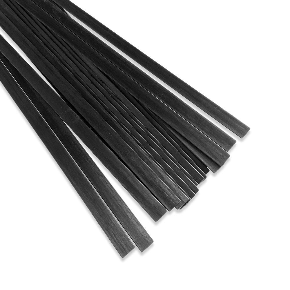 1 Meter Carbon Fiber Strip (1pc) - Durable & Lightweight for DIY Projects, RC Models, Automotive & Marine Applications - Choose Your Size