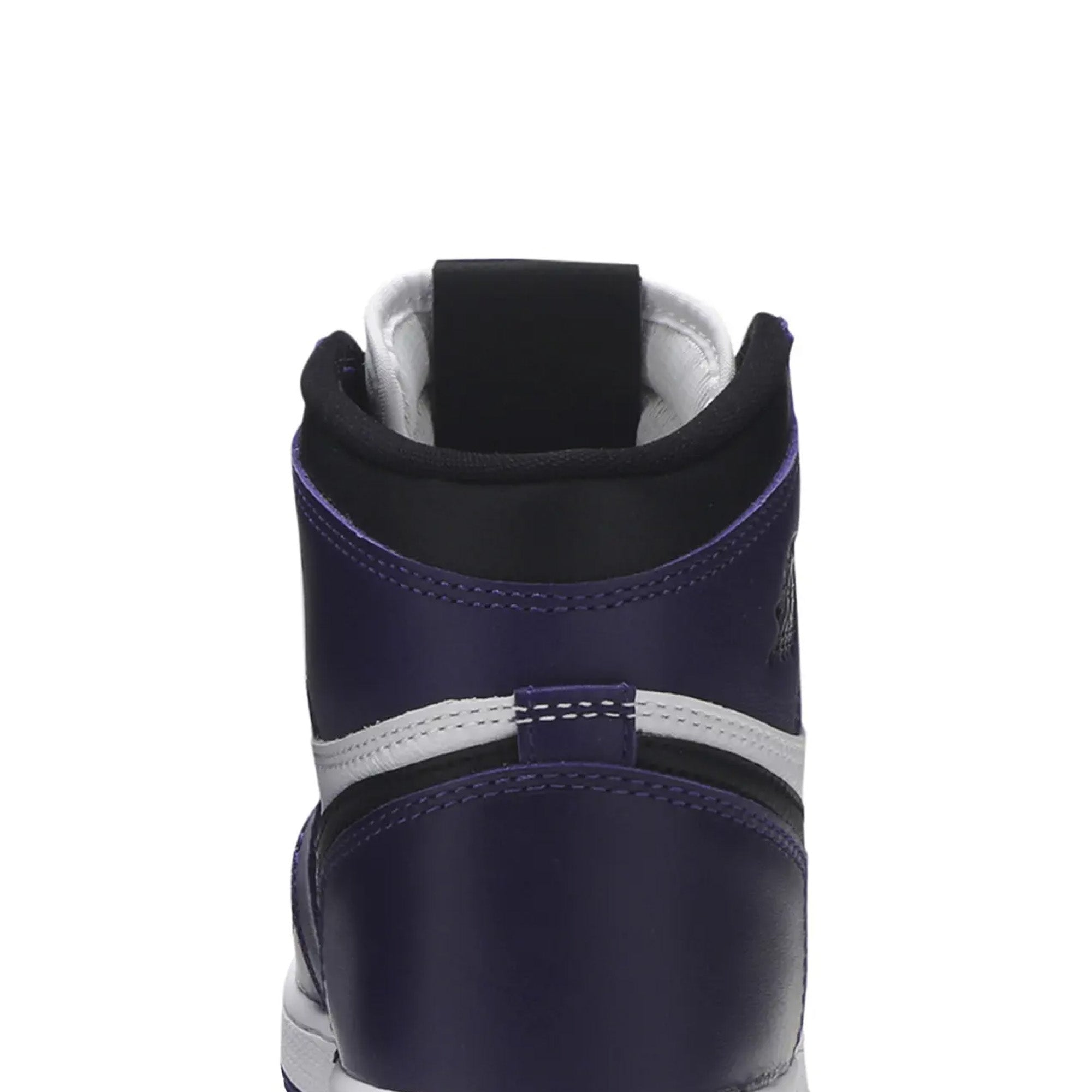 Air Jordan 1 'Court Purple 2.0' GS Basketball Shoes - Purple & White Retro Sneakers for Women & Girls - Perfect for Streetwear, Casual Outfits & Basketball Games