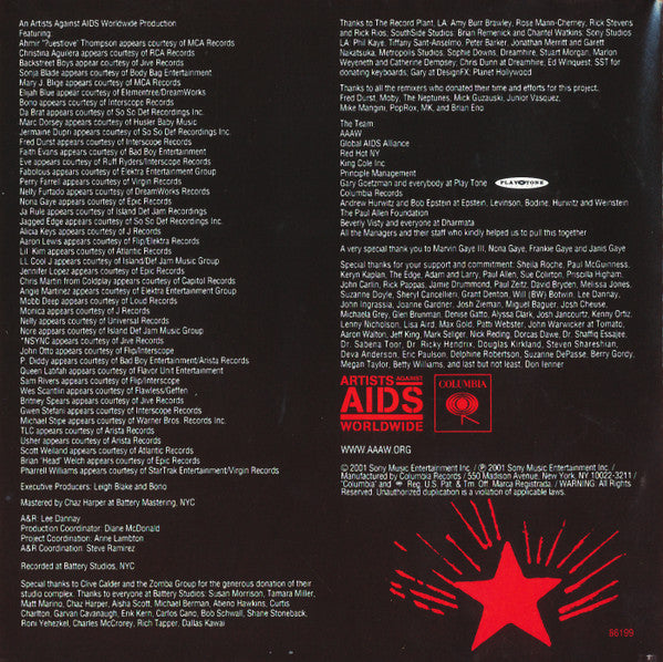 Artists Against AIDS Worldwide - What's Going On CD Maxi (Limited Edition) | Charity Music Album for AIDS Awareness | Perfect for Collectors & Social Cause Supporters