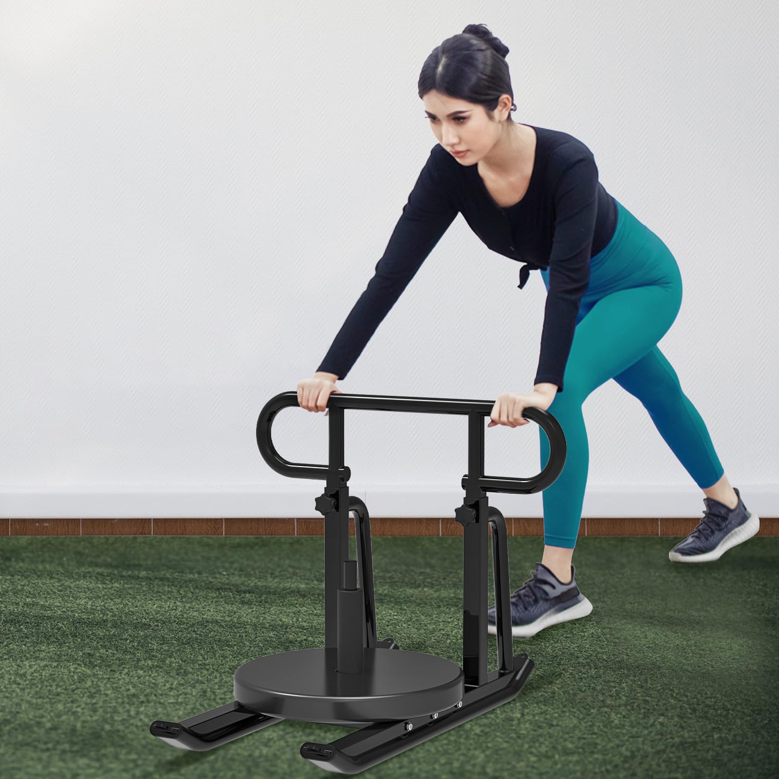 Kipika Heavy-Duty Weight Sled for Strength Training - Speed & Power Fitness Equipment with 1