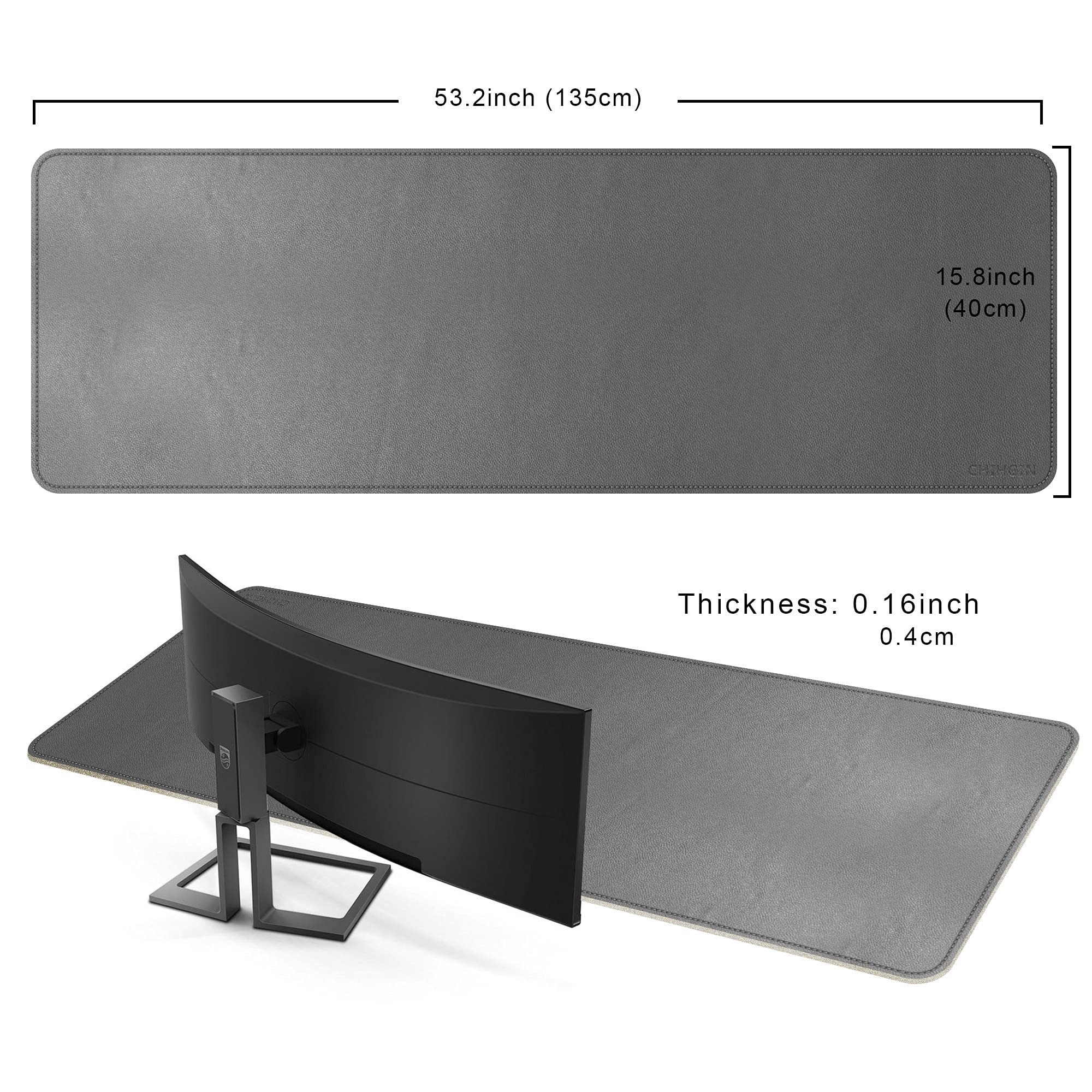 Premium PU Leather Desk Pad 53.2