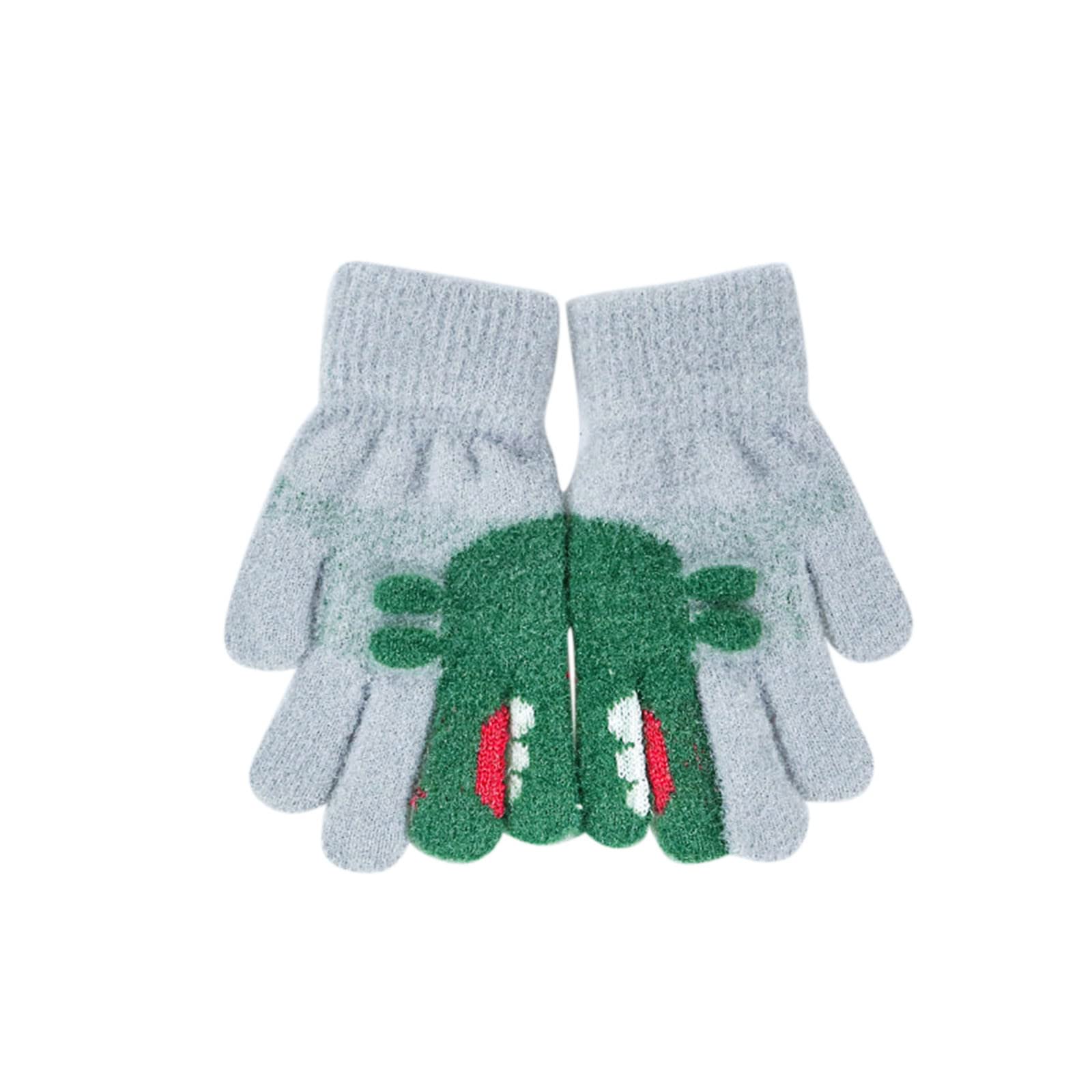 **Warm Winter Gloves for Kids & Toddlers - Soft Knitted Snow Ski Gloves for Boys & Girls - Waterproof & Insulated for Outdoor Sports & Play**    *(Perfect for Snow Skiing, Sledding, Winter Play & Cold Weather Activities)*
