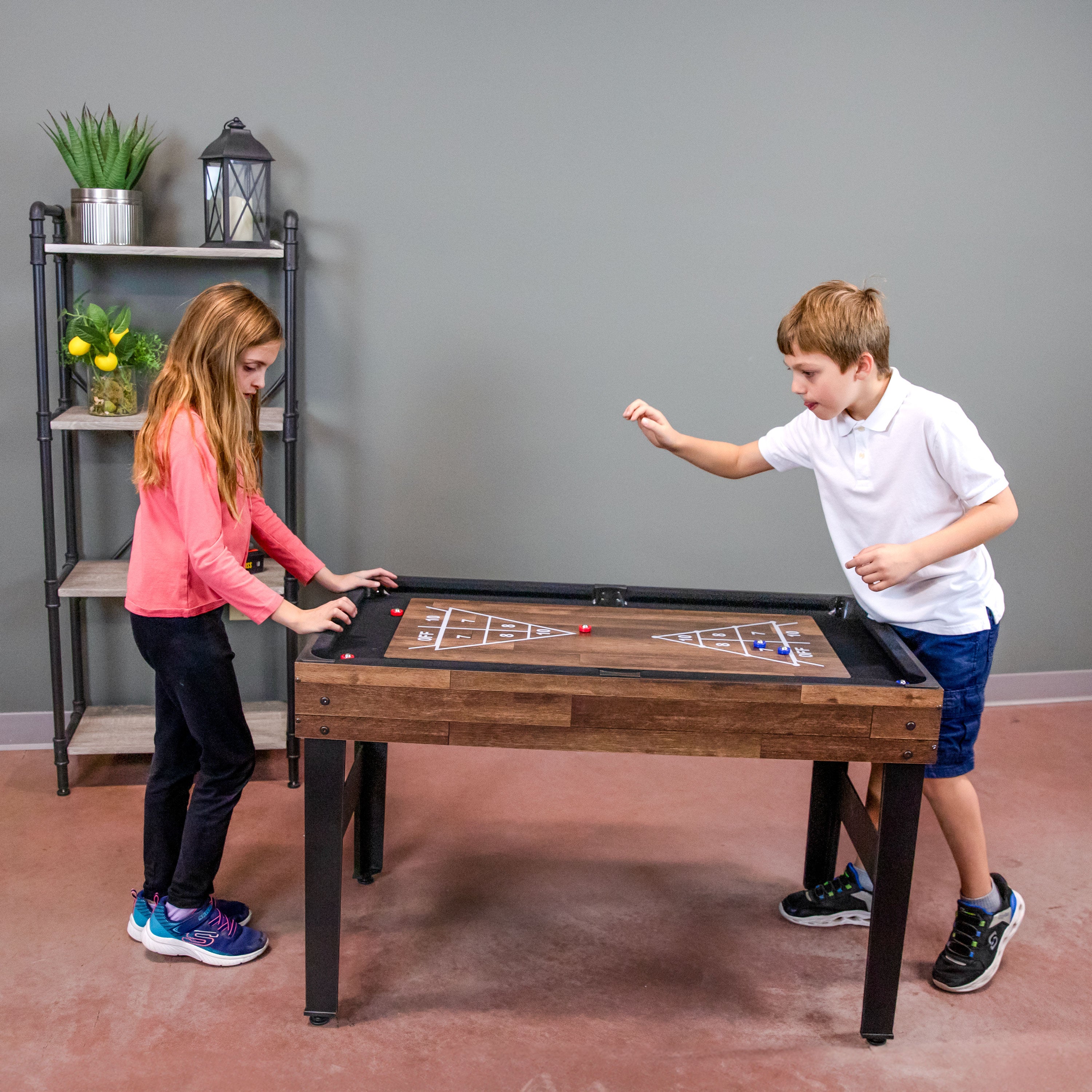 10-in-1 Multi Game Table Set for Indoor & Outdoor Fun - 49.5 Inch Classic Board Games Collection - Perfect for Family Game Nights, Parties, and Backyard Entertainment