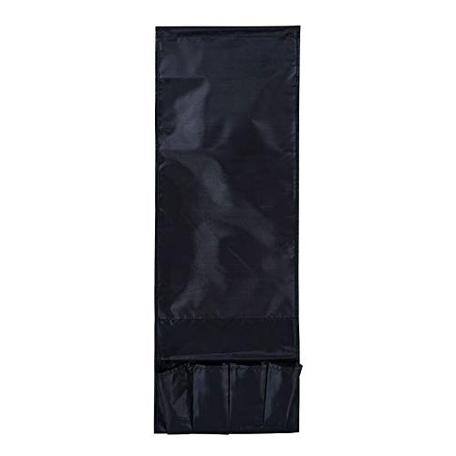 Star A Sofa Armrest Pocket Organizer - 6-Pocket Couch Arm Chair Caddy for Magazines, Books, TV Remote, Phone & Tablet - Perfect for Living Room, Bedroom & Office (Black)