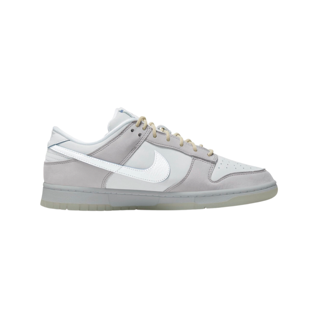 Nike Men's Dunk Low Sneakers in Wolf Grey & Pure Platinum - Stylish & Comfortable for Casual Wear, Street Fashion & Everyday Outfits