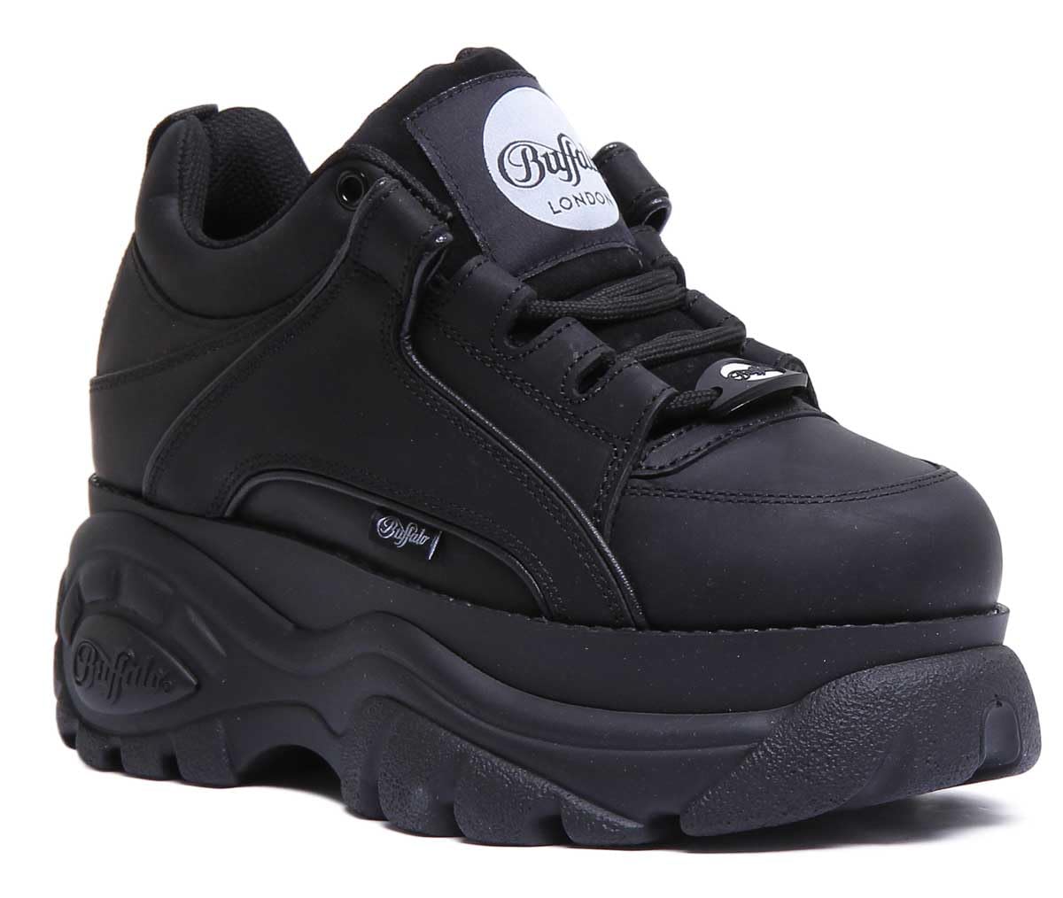 Buffalo Women's 1339-14 2.0 Platform Shoes - Black Size UK 3 (US 5) | Comfortable & Stylish for Everyday Wear, Office, and Casual Outings