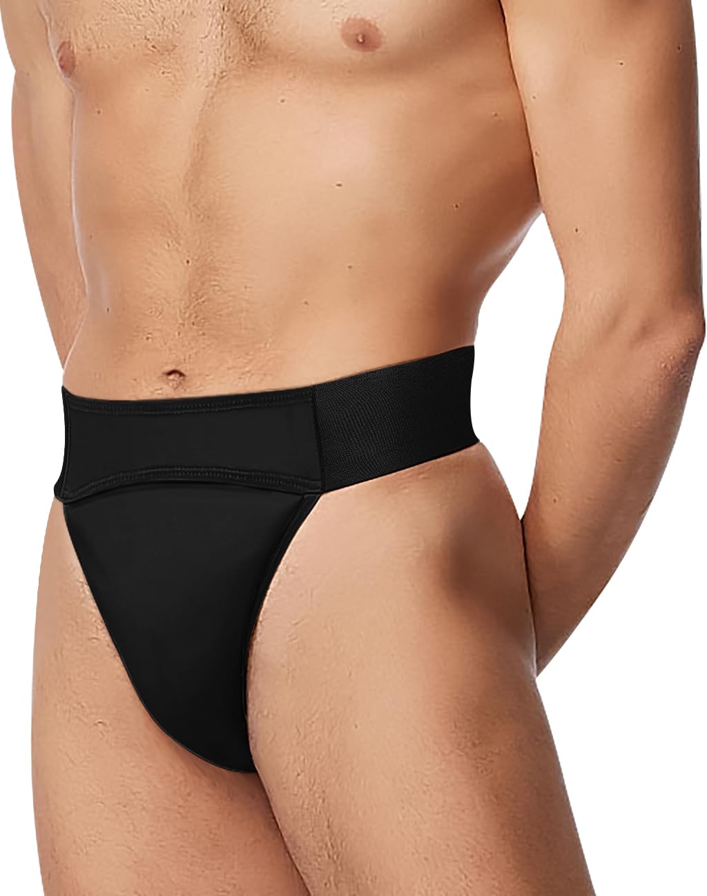 Men's Full-Seat Ballet Dance Belt for Bulge Hiding - Comfortable Underwear for Dance, Cosplay, and Performance