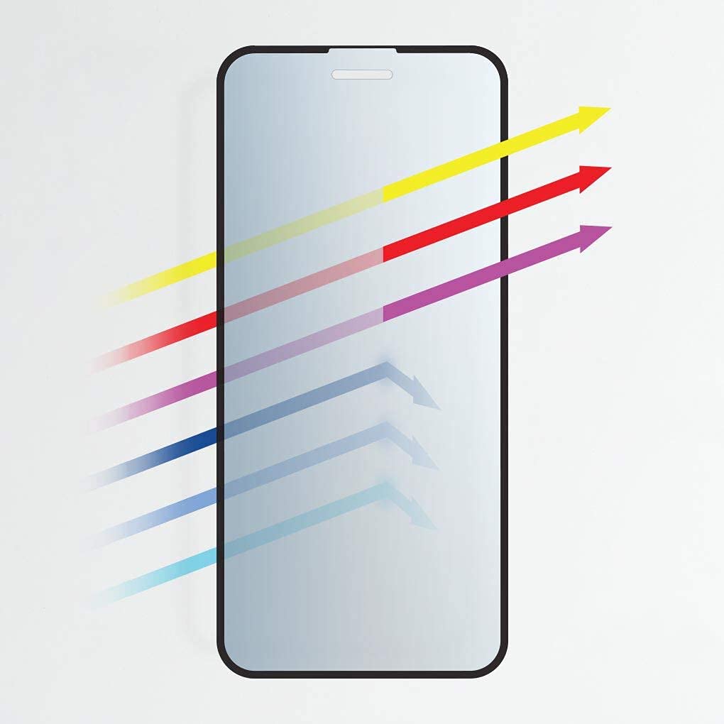 BodyGuardz PRTX Edge Eyeguard iPhone 12 Pro Max Blue Light Screen Protector for Eye Protection