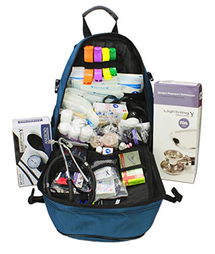 Navy Blue Bag W/ Supplies